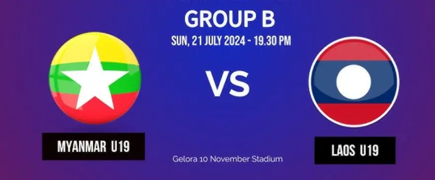 Myanmar U19 vs Laos U19