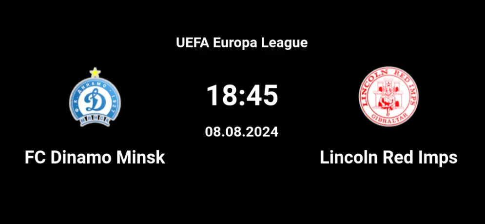 Dinamo Minsk Vs Lincoln Red Imps