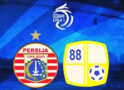 Prediksi Skor Persija Jakarta vs Barito Putera: Matchday ke-2 BRI Liga 1 Musim 2024/2025