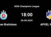 Prediksi Bola Slovan Bratislava Vs APOEL 8 Agustus 2024