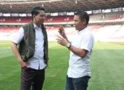 Yunus Nusi usai Cek Rumput SUGBK jelang Timnas Indonesia vs Australia: Di Media Sosial Banyak Berita Tidak Sesuai Fakta